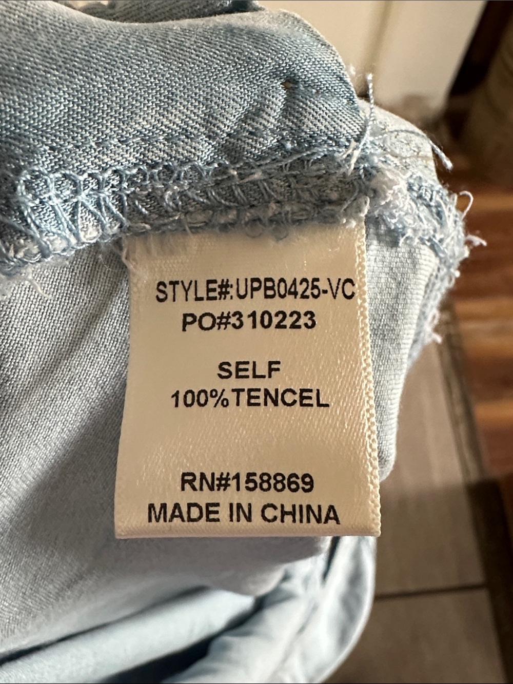Promesa Light Blue Wide-Leg Denim Overalls Small - Picture 11 of 11
